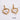 Jewelry wholesale Wholesale Flower Coffe Beans Shell Heart Moon Shape Earrings