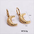Jewelry wholesale Wholesale Flower Coffe Beans Shell Heart Moon Shape Earrings