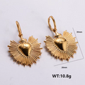 Jewelry wholesale Wholesale Flower Coffe Beans Shell Heart Moon Shape Earrings