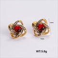 Jewelry wholesale Wholesale Stainless Steel Stone Zircon Pearl Studs Earrings