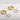 Jewelry wholesale Hot Sale Circle Gold Plated Jewelry with Irregular Shape pearl Earrings