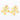 Jewelry wholesale Wholesale Stainless Steel Asymmetrical Leaf Pendant Earrings