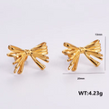 Jewelry wholesale Hot Sale Geometric Stainless Steel Vintage Irregular Earrings
