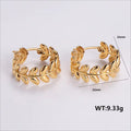 Hot Sale Trendy Stainless Steel Earrings Popular Jewelry 18K Gold Plated Geometric Cast Ear Studs Fashion Accessories For Women WAN4 Jewelry