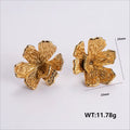 Jewelry wholesale Wholeslae Irregular Shape Unique Design Flower Geometric Earrings