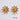 Jewelry wholesale Wholesale Flower Engrave Earrings Stainless Steel Vintage Earrings