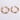 Jewelry wholesale Wholesale Flower Engrave Earrings Stainless Steel Vintage Earrings
