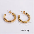 Jewelry wholesale Wholesale Factory Circle Polka Dot Hoops Women Earrings