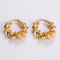 Jewelry wholesale Wholesale Factory Circle Polka Dot Hoops Women Earrings