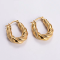 Jewelry wholesale Wholesale Factory Circle Polka Dot Hoops Women Earrings