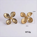 Jewelry wholesale Wholesale Stock Geometric Flowers Leaves Pattern Engrave Earringsoe