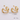 Jewelry wholesale Wholesale Stock Geometric Flowers Leaves Pattern Engrave Earringsoe