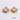 Jewelry wholesale Hot Sale Promotion Irregular Shape Zircon Pearl Earrings