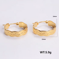 Jewelry wholesale Wholesale Stainless Steel Grade Geometric Hoops Studs Earrings
