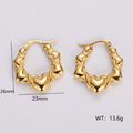 Jewelry wholesale New Arrival Geometric Shape Stainless Steel Studs Earrings
