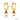Jewelry wholesale Wholesale Cute Christmas Jewelry Santa Claus Snowman Hoop Earrings