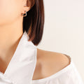 Jewelry wholesale Fashion Jewelry Geometric Square Rectangle Star Heart Hoop Earrings