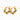 Jewelry wholesale New Arrival 18K Gold Plated Twist Geometric Zircon Hoop Earrings