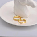 Jewelry wholesale Whlesale Supplier Stainless Steel U-Shaped Hollow Earrings