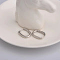 Jewelry wholesale Whlesale Supplier Stainless Steel U-Shaped Hollow Earrings