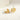 Women's Vintage Double C-Shaped Stainless Steel Plated Gold Jewelry with Imitation Pearl Asymmetrical Styling Fashion Earrings WAN4 Jewelry