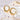 Women's Vintage Style 18K Gold-Plated Stainless Steel Fine Jewelry Hollow Ring Design Wedding commuter Fashion Hoop Earrings WAN4 Jewelry
