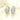 Jewelry wholesale Wholesale Irregular Texture Hollow Design Hoop Earrings