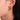 Jewelry wholesale New Arrival Jewelry Zircon Pearl Irregular Heart Hoop Earrings