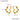 Jewelry wholesale New Arrival Jewelry Zircon Pearl Irregular Heart Hoop Earrings