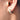 Jewelry wholesale Hot Sale Round High Quality Gold And Silver Striped Hollow Earrings