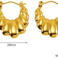 Jewelry wholesale Wholesale Cutout Design Geometric for Women Hoop Earrings