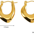 Jewelry wholesale Wholesale Cutout Design Geometric for Women Hoop Earrings