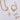 Jewelry wholesale Wholesale Cuban Chain Micro Insert Zircon Flower Shape Jewelry Set