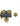 Jewelry wholesale Wholesale Snake Chain Maple Leaf Shape Inlaid Gem Jewelry Set