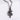 Jewelry wholesale Explosive Skull Cross Casting Square Pearls Men's Chain Necklace