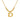 Jewelry wholesale 18K Gold - Plated Titanium - steel Necklace with English Letter Icon