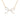 Jewelry wholesale 18K Stainless Steel Imitation Pearl Bow - shaped Pendant Necklace