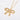Jewelry wholesale Hot Sale Elegant 18K Gold Plated Jewelry Zircon Bowknot Pendant Necklace