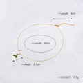 Jewelry wholesale New Arrival 18K Gold Plated Zircon Branch Leaf Pendant Necklace