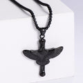 Jewelry wholesale Popular square pearl chain Viking men's fashion necklace