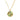 Jewelry wholesale Hot Round Green Fritillien Pendant Women's Zircon Necklace