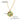 Jewelry wholesale Hot Round Green Fritillien Pendant Women's Zircon Necklace