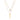 Jewelry wholesale Hot Sale Heart Shaped Zirconia Key Ladies Pendant Necklace