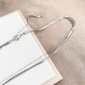 Jewelry wholesale Hot Simple Multi-Layer Chain Necklace for Women