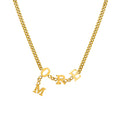 Jewelry wholesale New Arrival Jewelry 18K Gold Plated 'MORE' Letter Pendant Necklaces