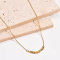 Jewelry wholesale Wholesale Concise Smile Beads Waterproof Necklaces