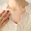 Jewelry wholesale New Arrival Fashion Geometric Star Evil Eyes Heart Charms Necklaces