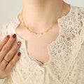 Jewelry wholesale New Arrival Fashion Geometric Star Evil Eyes Heart Charms Necklaces