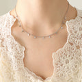 Jewelry wholesale New Arrival Fashion Geometric Star Evil Eyes Heart Charms Necklaces