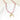 Jewelry wholesale Wholesale Stainless Steel Moon Pendant Pink Stone Beads Necklace